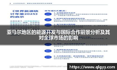 亚马尔地区的能源开发与国际合作前景分析及其对全球市场的影响